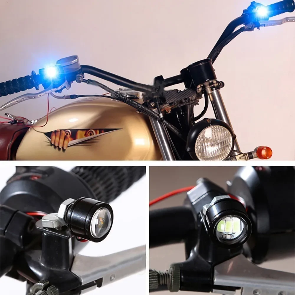 12V Colorful LED Motorcycle Fog Lamps 3 12V Colorful LED Motorcycle Fog Lamps - Image 3