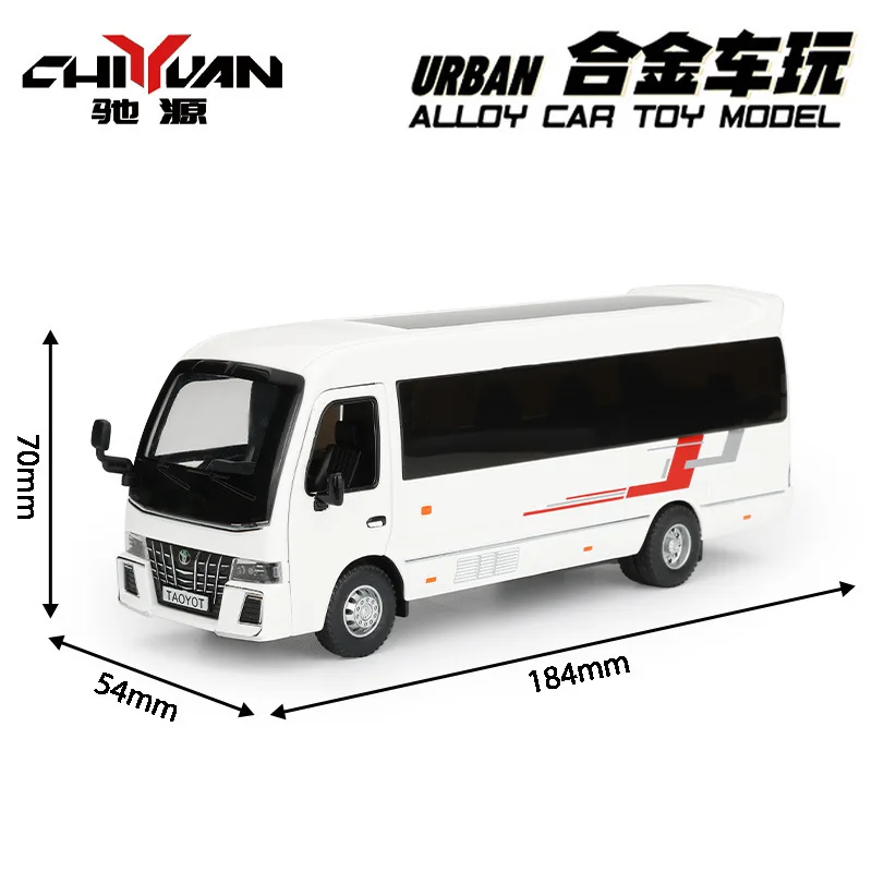 1/32 Scale Diecast Model Bus with Sound Effects 6 1/32 Scale Diecast Model Bus with Sound Effects - Image 6