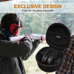 Black EVA Case for Savior Apollo Earmuffs 11 S9d4dfa8591fb4482b9d63770281f93e1e