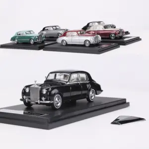 Metallic 1:64 Silver Cloud III Diecast Model