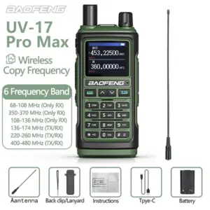 Baofeng UV-17 Air Band Walkie Talkie 18 S9d67aa08b4c64caf92a7bab1042df3b3v