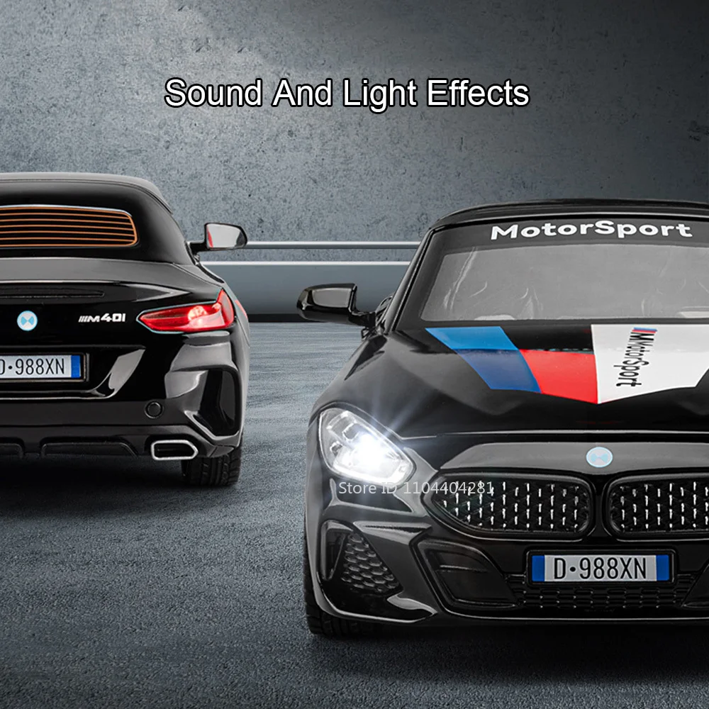 1:22 Scale Sports Car Diecast Model 5 1:22 Scale Sports Car Diecast Model - Image 5