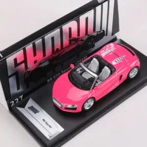 Silver Audi R8 V10 Spyder Diecast Model Car 18 S9d9cd0ef312c43998837e5865711ac49w