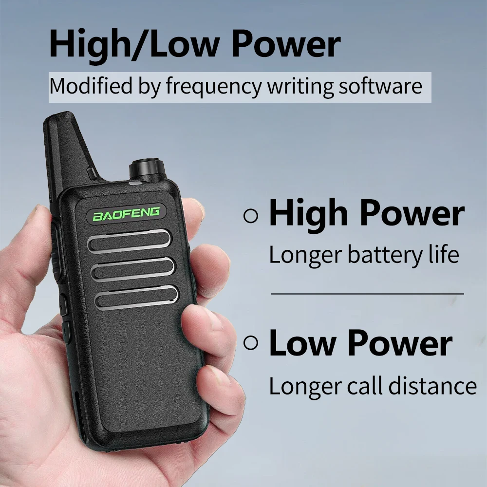 Baofeng BF-T20 UHF Walkie Talkie 3-5km Range 2 Baofeng BF-T20 UHF Walkie Talkie 3-5km Range - Image 2