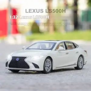 White Lexus LS500H Diecast Model 1:32 Scale 10 S9dcff4e5b7df430a8740621d2d6fe634H