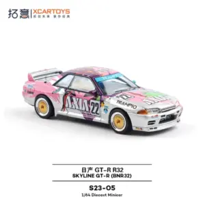 Vibrant 1:64 Nissan GTR BNR32 Diecast Model 7 S9deaddcdf8f441fd9f1e3b0e7776d27ay