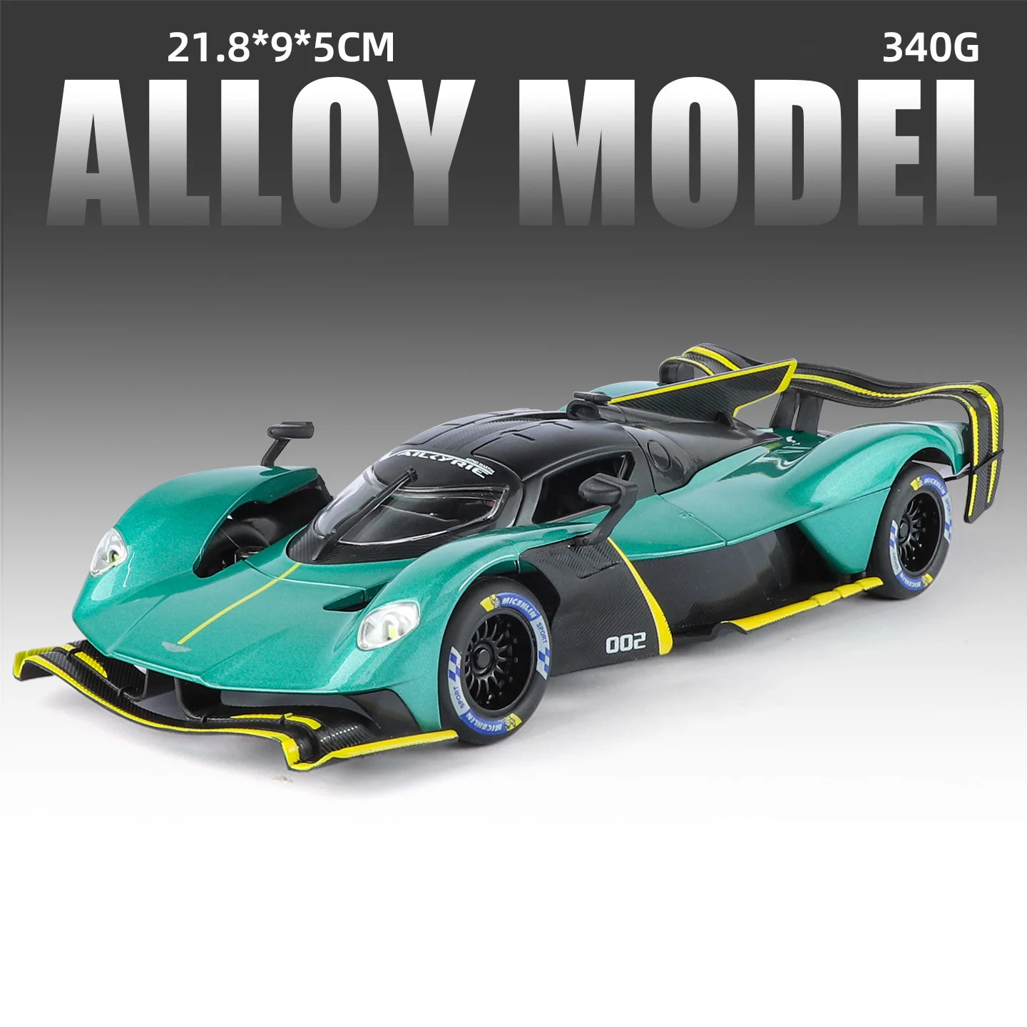 1:24 Valkyrie Alloy Sports Car Model 10 1:24 Valkyrie Alloy Sports Car Model - Image 10