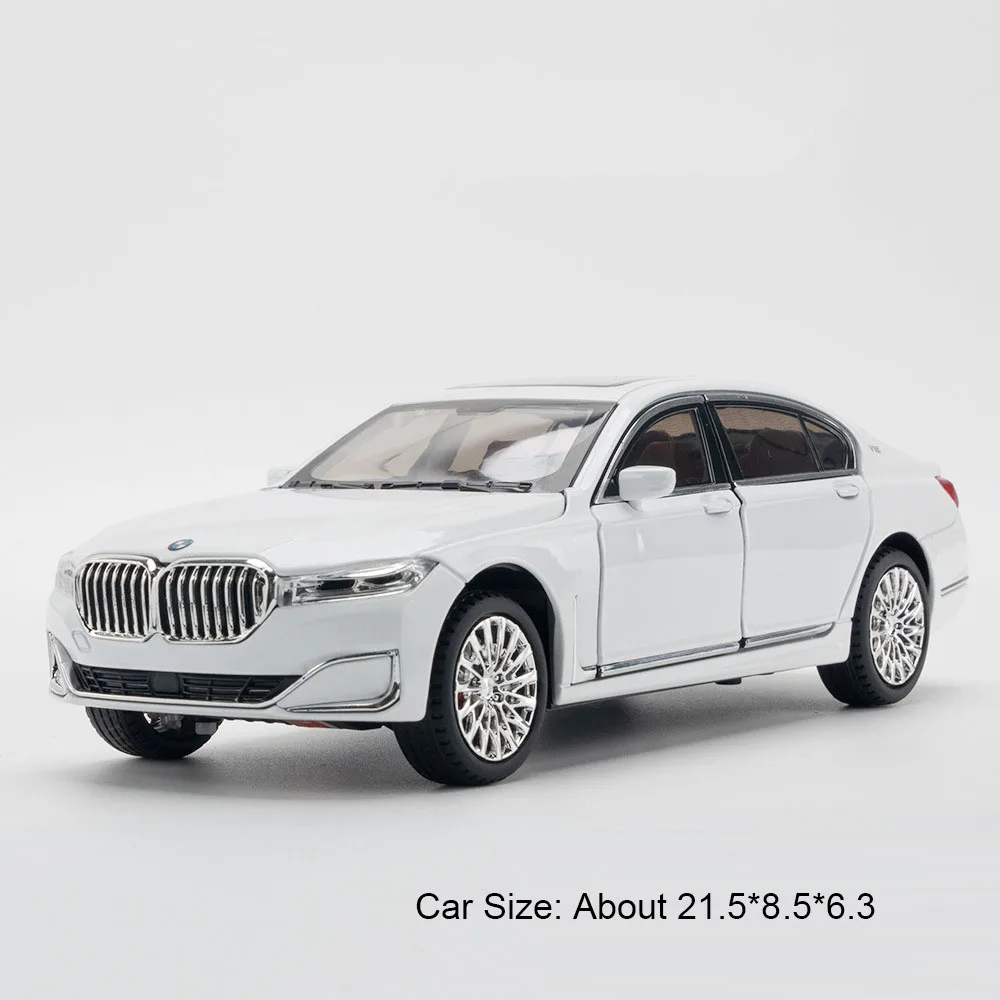 Black BMW 7 Series 760Li Diecast Model 7 Black BMW 7 Series 760Li Diecast Model - Image 7