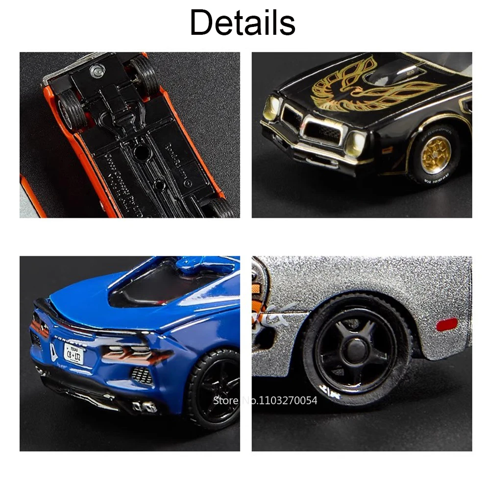 1:64 Alloy Vintage Sports Car Model 5 1:64 Alloy Vintage Sports Car Model - Image 5