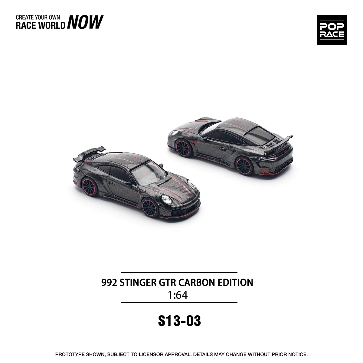 Stinger GTR Carbon Edition Diecast Model 5 Stinger GTR Carbon Edition Diecast Model - Image 5