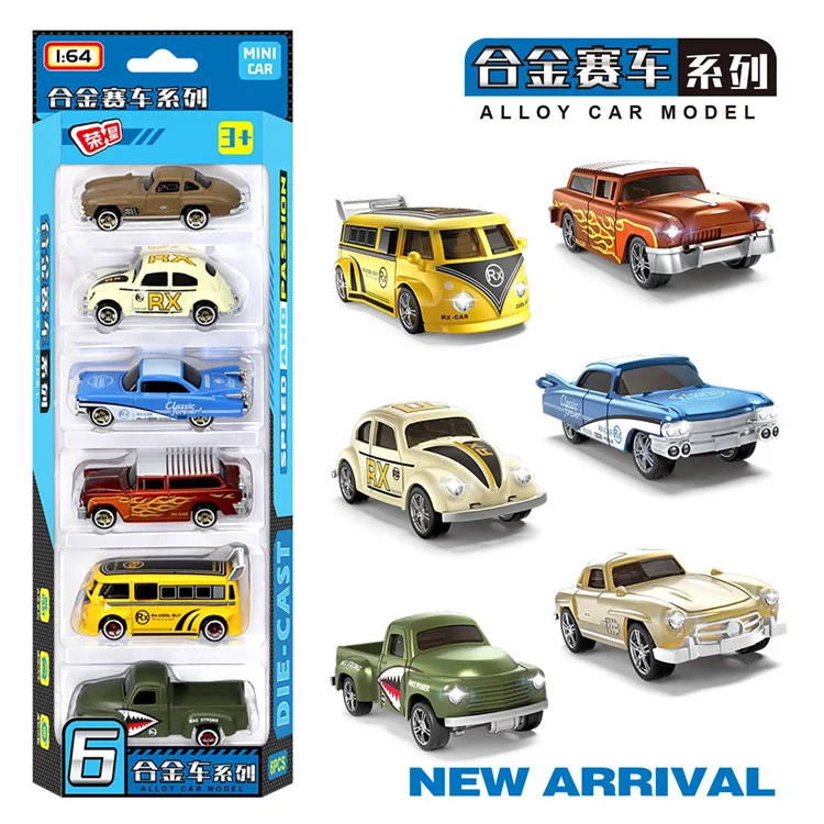 1:64 Scale Diecast Cars Collection - 6 Models 9 1:64 Scale Diecast Cars Collection - 6 Models - Image 9