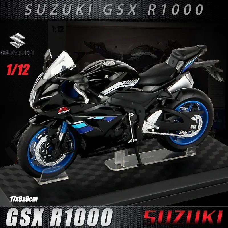 1:12 Scale GSX-R1000 Diecast Motorcycle Model 8 1:12 Scale GSX-R1000 Diecast Motorcycle Model - Image 8
