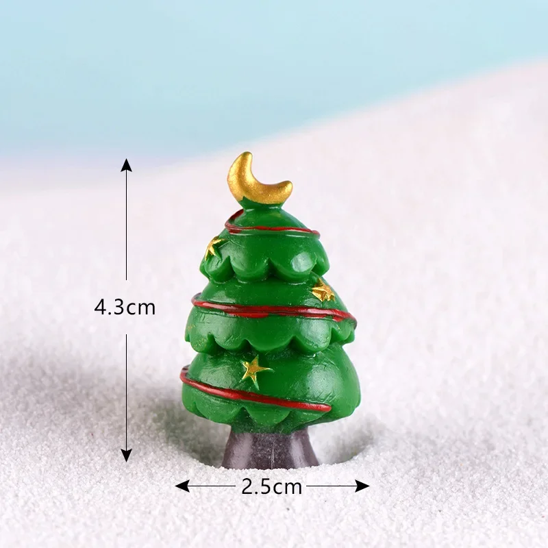 Miniature Christmas Tree Landscape Ornament Set 9 Miniature Christmas Tree Landscape Ornament Set - Image 9