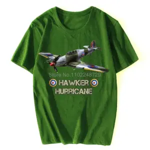 Vintage Military Hawker Hurricane T-Shirt for Men 15 S9f484e78d2ed4807b26066d7e7925b8bI