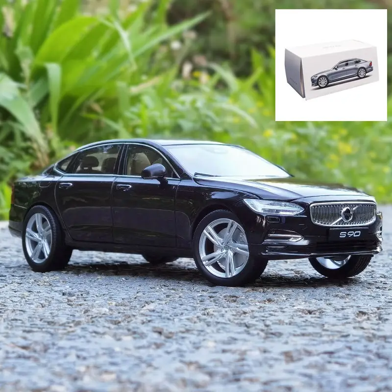 2023 Volvo S90 1:18 Diecast Model in Glossy Black 8 2023 Volvo S90 1:18 Diecast Model in Glossy Black - Image 8