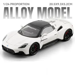 Maserati MC20 Cabrio 1:24 Diecast Model 19 S9ff9d1ae224448feb4ec83e3a0e30685H