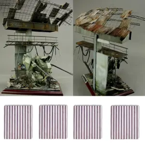 8-Pack 1:35 Scale Metal Corrugated Sheets for Dioramas 12 Sa020ff45458e484db38a909330ee75abo