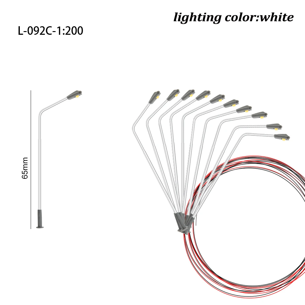 Miniature LED Street Lamps Set for Models 8 Miniature LED Street Lamps Set for Models - Image 8
