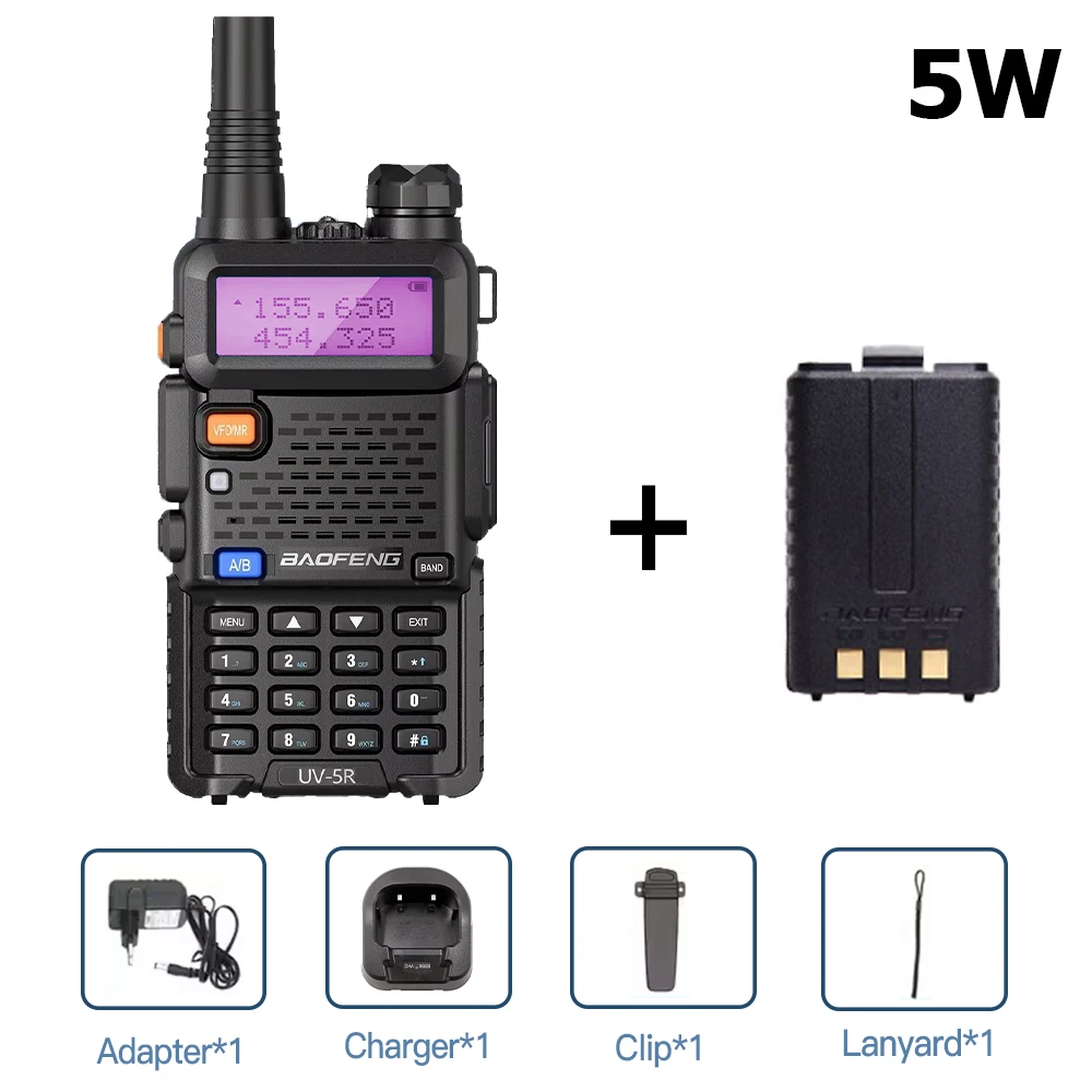 Baofeng UV-5R Dual-Band Walkie Talkie 8 Baofeng UV-5R Dual-Band Walkie Talkie - Image 8