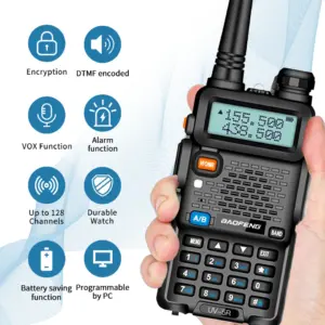 Baofeng UV-5R Dual-Band Walkie-Talkie 11 Sa07fe8dfb4444d5286c884b9a42d4b9cl