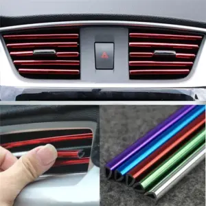 Colorful Car Vent Outlet Trim Strips - Universal Fit 10 Sa108f4a4e64342e8a24f2227f866322dR