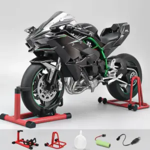 Kawasaki Racing Ninja 500 H2R 1:6 Scale Model 23 Sa18b7a95435e4e99a88cb715b53f7516F