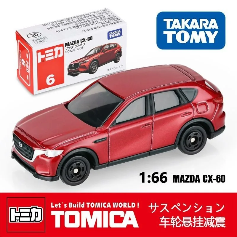 Mazda CX-60 Diecast Model in Red 1/66 Scale 2 Mazda CX-60 Diecast Model in Red 1/66 Scale - Image 2