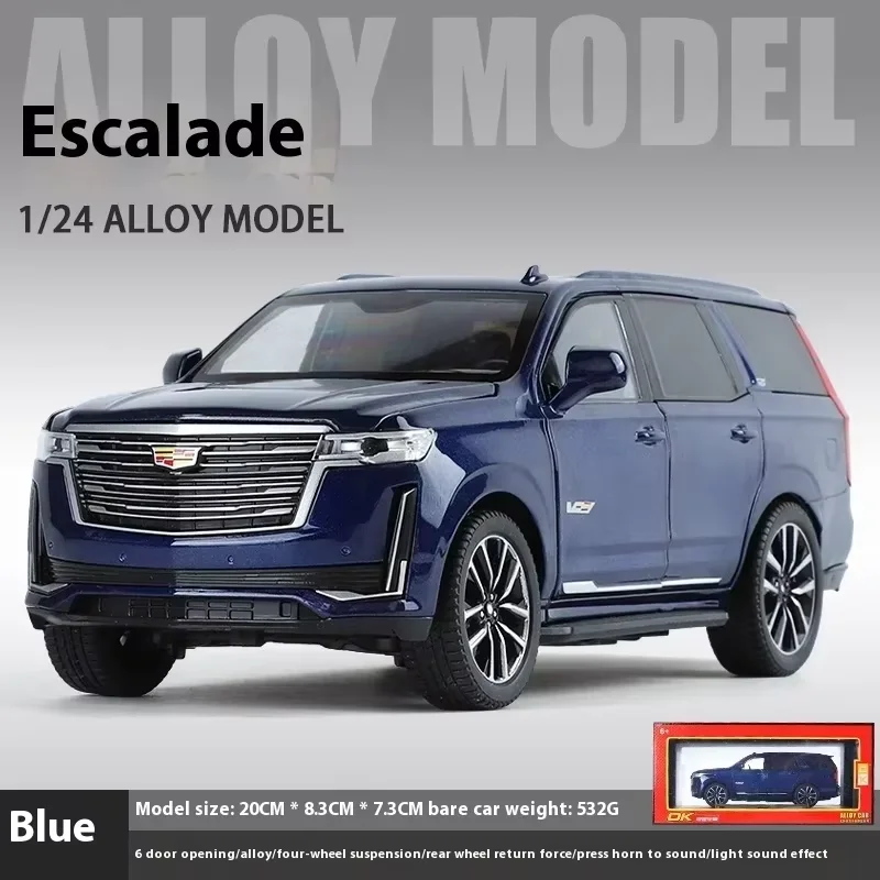 1:24 Cadillac Escalade Diecast Model SUV 7 1:24 Cadillac Escalade Diecast Model SUV - Image 7