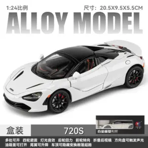 1/24 McLaren 720s Diecast Model Car 23 Sa21b973b0ec645398481c052c1de7ad1u