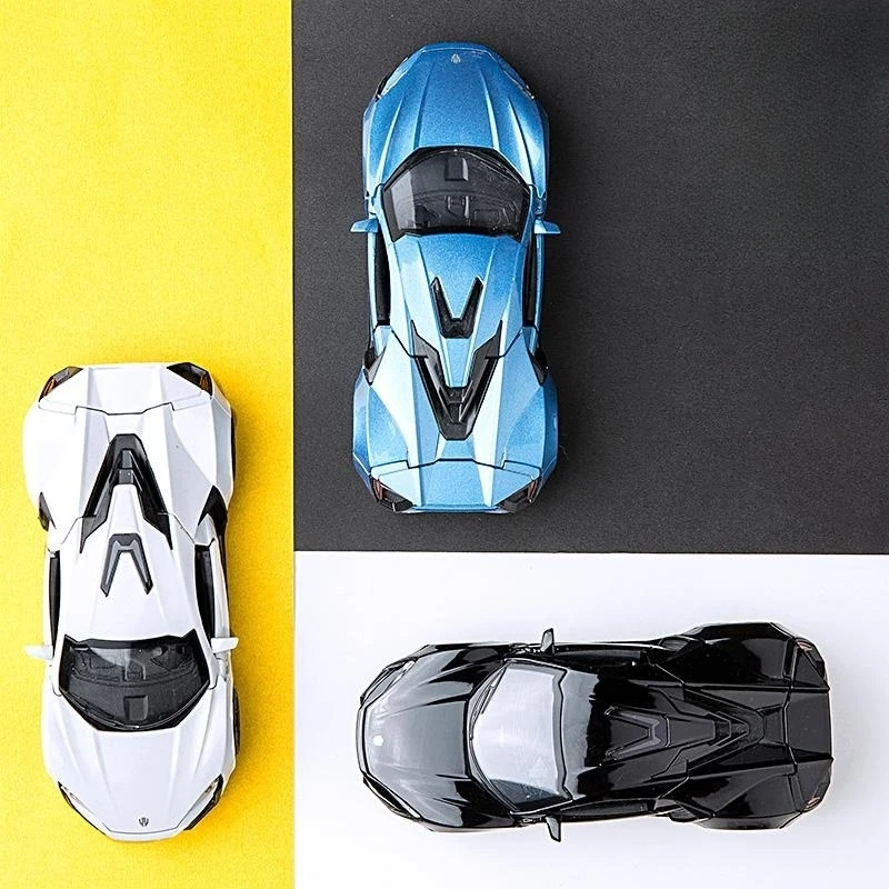 Red 1/32 Scale Lykan Diecast Model by MAKEDA 5 Red 1/32 Scale Lykan Diecast Model by MAKEDA - Image 5