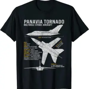 Men's Tornado Aircraft Blueprint T-Shirt 9 Sa27c2c25b13643bcbd26e364c53afed5s