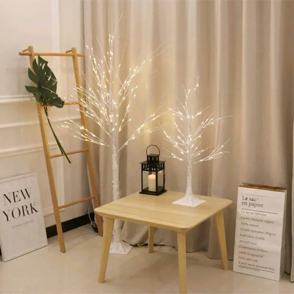 60cm LED Birch Tree for Home and Outdoor 2 60cm LED Birch Tree for Home and Outdoor - Image 2