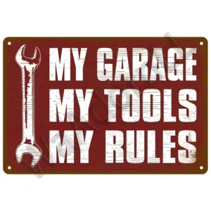 Vintage Metal Sign 20 x 30 cm Customizable 67 Sa2a54454be5f4d69b5df57c92567b4ebc