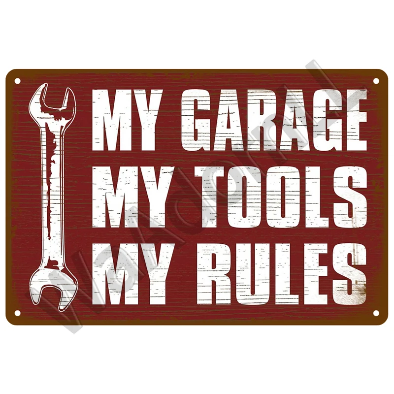 Vintage Metal Sign 20 x 30 cm Customizable 33 Vintage Metal Sign 20 x 30 cm Customizable - Image 33