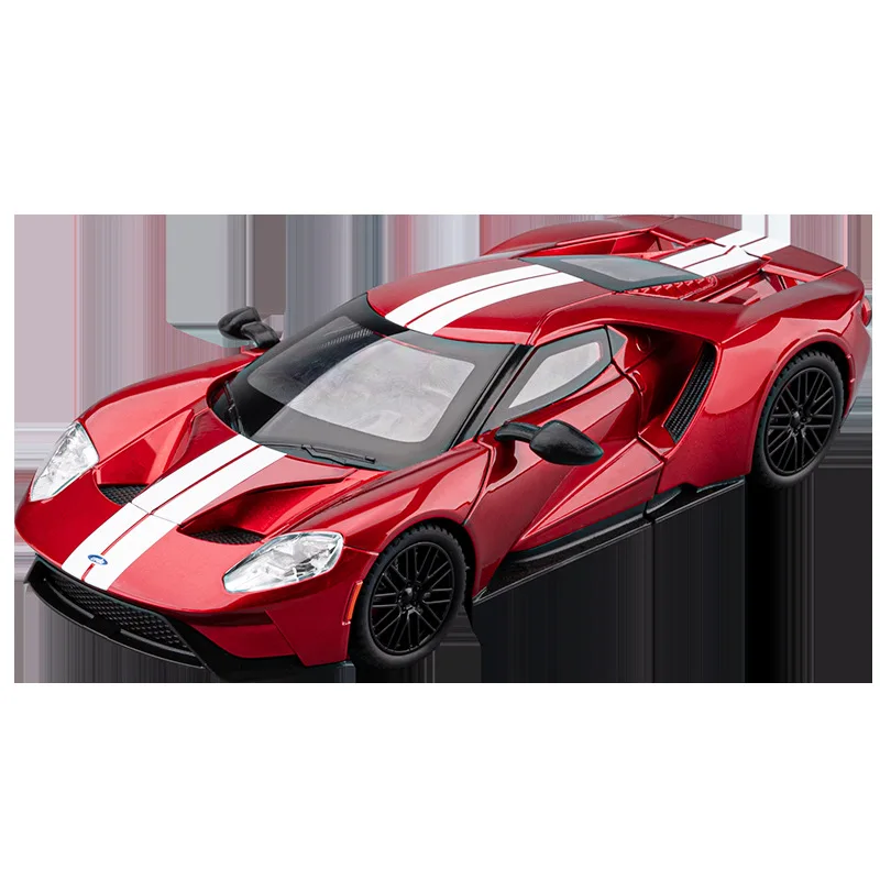 Red Ford GT 1:24 Diecast Model with Sound and Lights 5 Red Ford GT 1:24 Diecast Model with Sound and Lights - Image 5