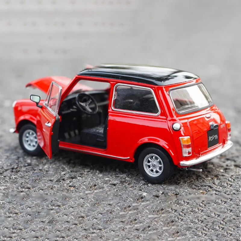 Red Mini Cooper 1300 Diecast Model - 1:24 Scale 4 Red Mini Cooper 1300 Diecast Model - 1:24 Scale - Image 4