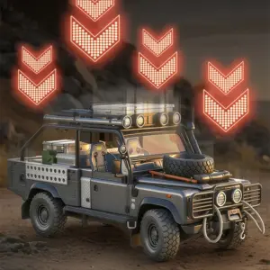 Land Rover Defender 110 Tomb LE 1/24 Scale Model 14 Sa383eb83258844f688c3a64738bb153fb