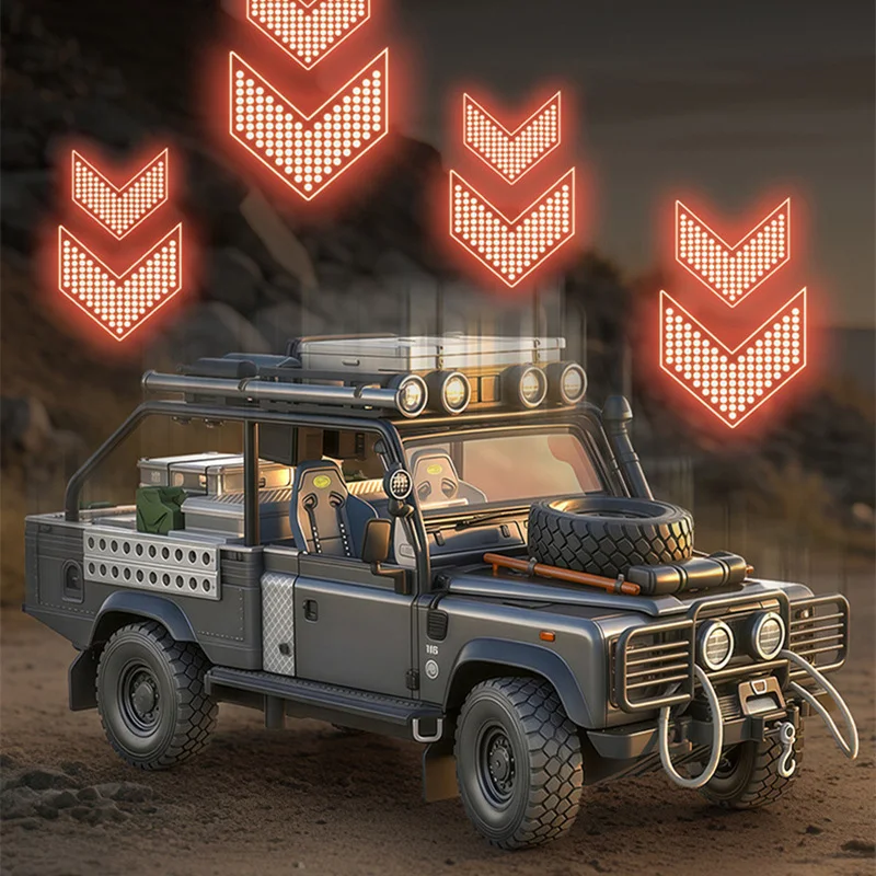 Land Rover Defender 110 Tomb LE 1/24 Scale Model 6 Land Rover Defender 110 Tomb LE 1/24 Scale Model - Image 6