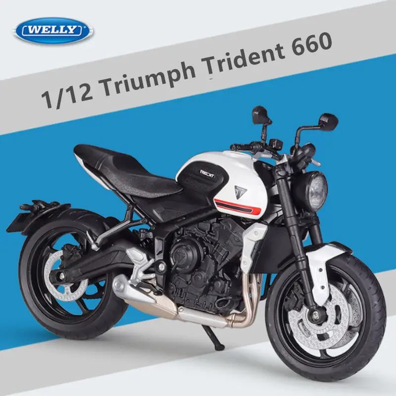 Triumph Trident 660 Diecast Model 1:12 Scale 9 Triumph Trident 660 Diecast Model 1:12 Scale - Image 9