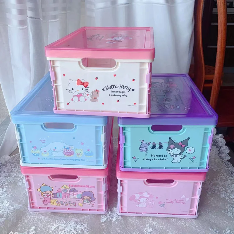 Cartoon Folding Storage Box 32x21x14cm 2 Cartoon Folding Storage Box 32x21x14cm - Image 2