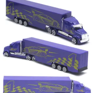 1:87 Scale Diecast Container Oil Tank Truck 16 Sa3bee72952824d12a139c0192fff6a7cb