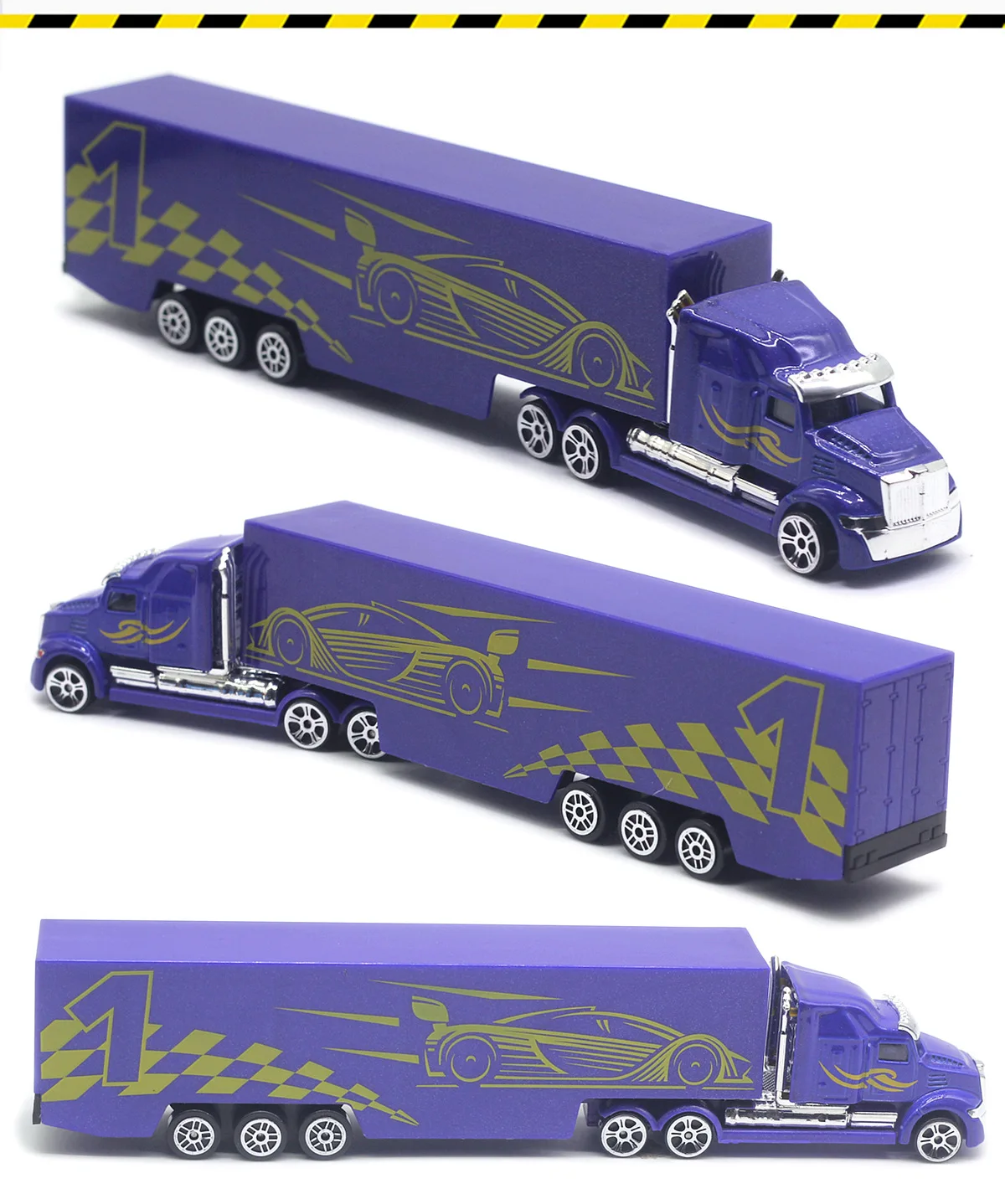 1:87 Scale Diecast Container Oil Tank Truck 7 1:87 Scale Diecast Container Oil Tank Truck - Image 7