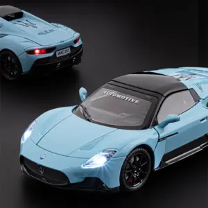 Maserati MC20 Cabrio 1:24 Diecast Model 12 Sa3f01f7bfe394e6193f5a138bde1a4a57