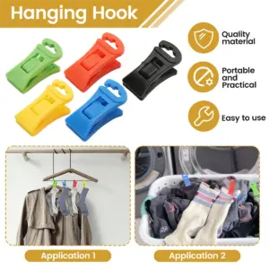 60 Colorful Sock Clips for Laundry Organization 11 Sa4217da8a8ee4602aaad2f94ae4ca375x