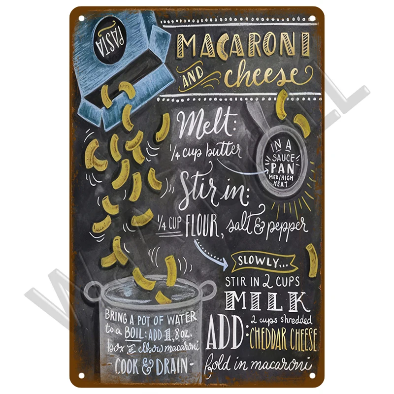 Vintage Metal Pizza Sign for Home Decor 16 Vintage Metal Pizza Sign for Home Decor - Image 16