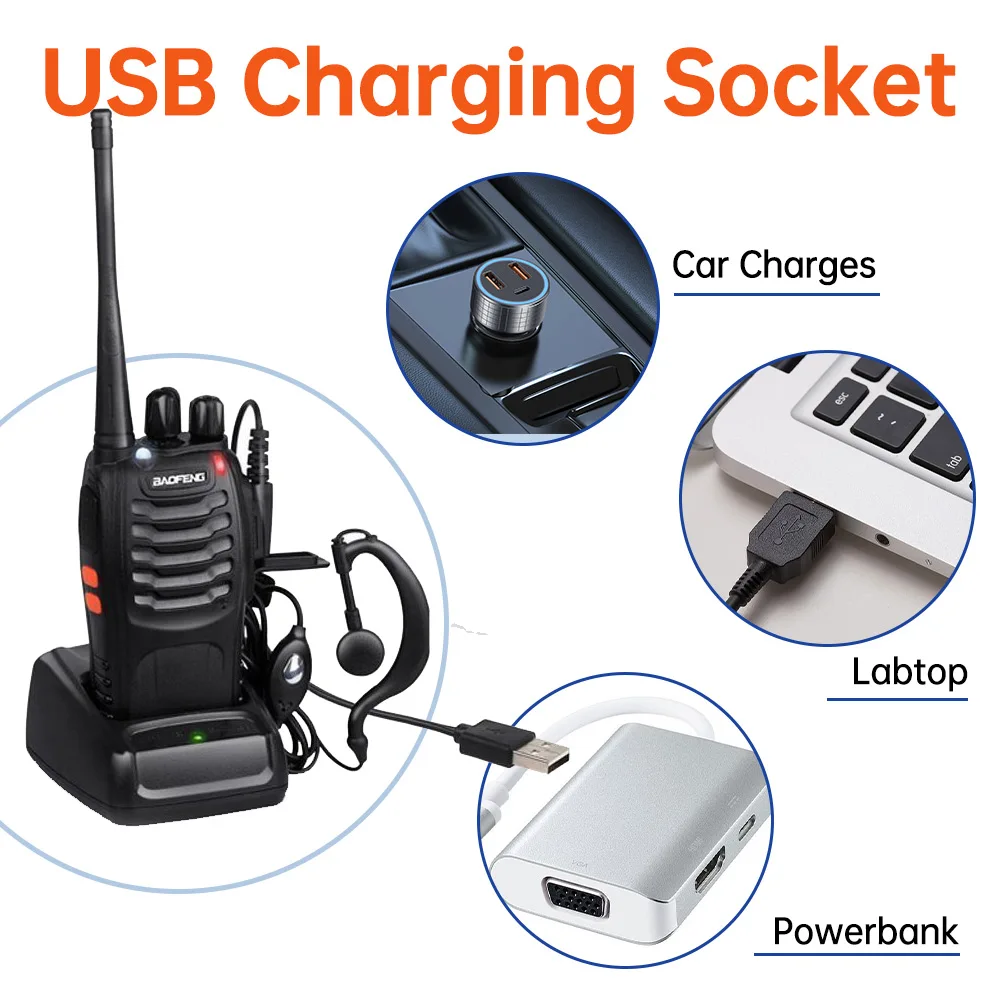 Baofeng BF-88E 16-Channel Walkie-Talkie 3 Baofeng BF-88E 16-Channel Walkie-Talkie - Image 3