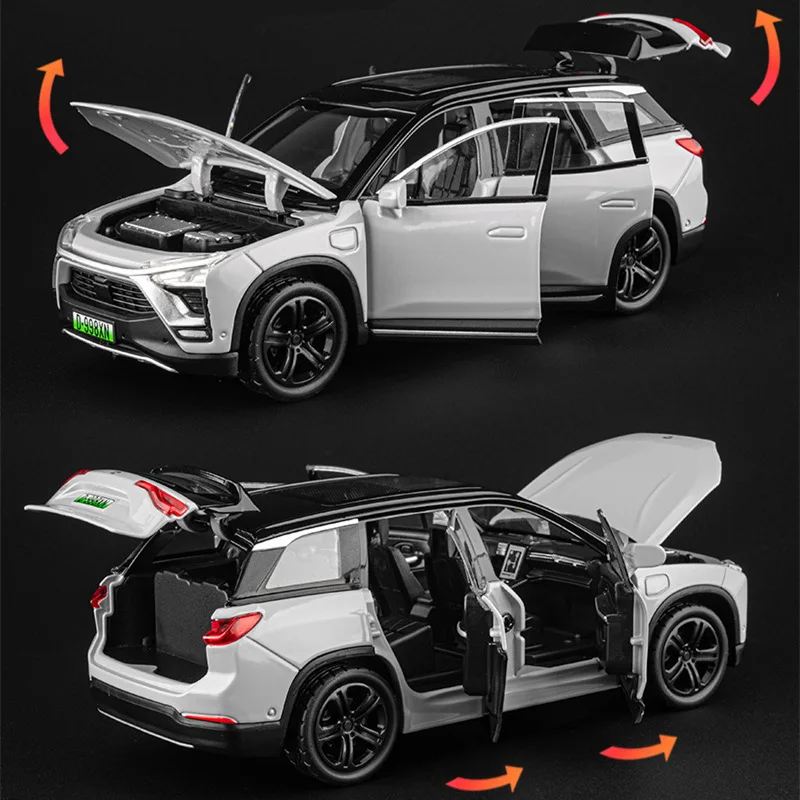 NIO ES8 SUV 1:32 Diecast Model with Lights 4 NIO ES8 SUV 1:32 Diecast Model with Lights - Image 4