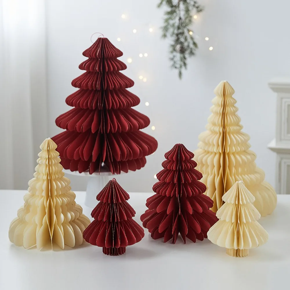 3D Honeycomb Christmas Tree Decor (20/25/30cm) 5 3D Honeycomb Christmas Tree Decor (20/25/30cm) - Image 5