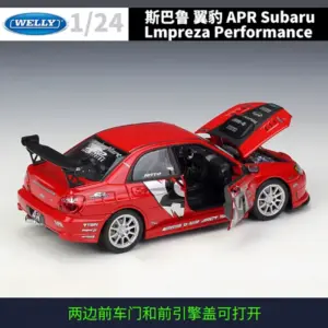 WELLY 1:24 Subaru Impreza Model Car 7 Sa5482106a4fe43c38c399f3ce47e19aau