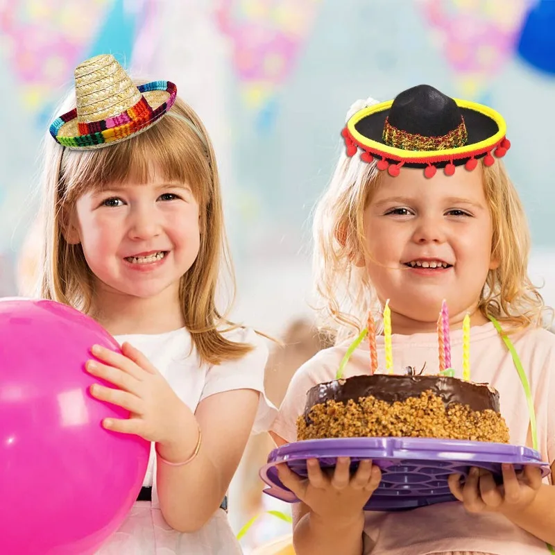 Mini Small Kids Hat Hair Hoop for Celebrations 3 Mini Small Kids Hat Hair Hoop for Celebrations - Image 3